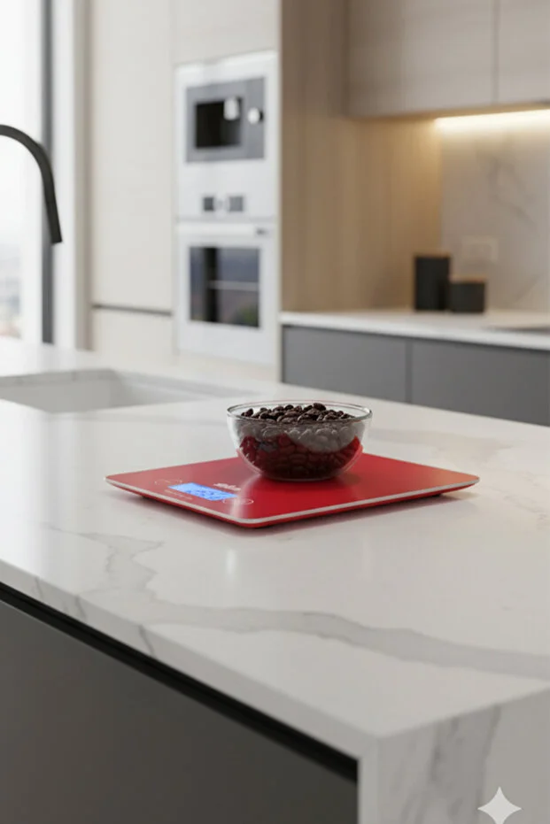 Dijital Hassas Mutfak Tartısı Kırmızı